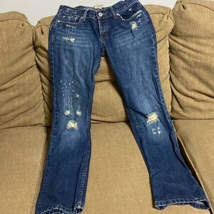 Taunt jr size 5 distressed jeans